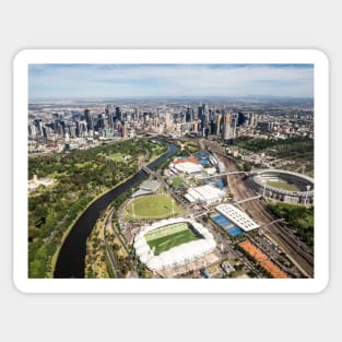 Melbourne Cityscape Sticker